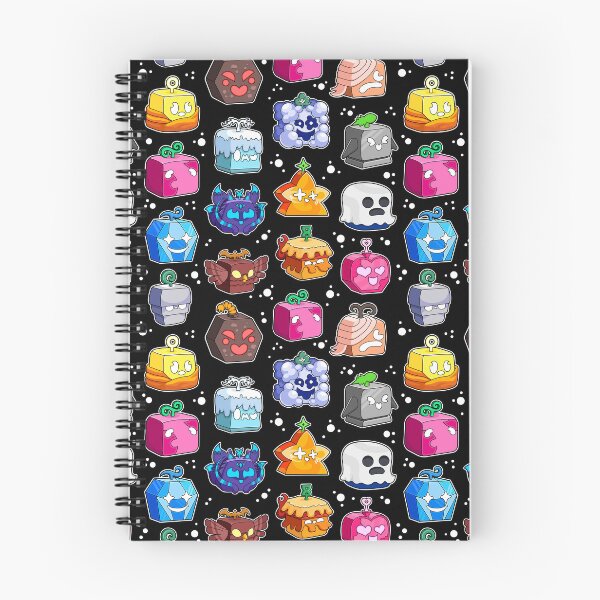 Item preview, Blox Fruits Roblox Seamless Pattern  designed and sold by Kubala Designs.