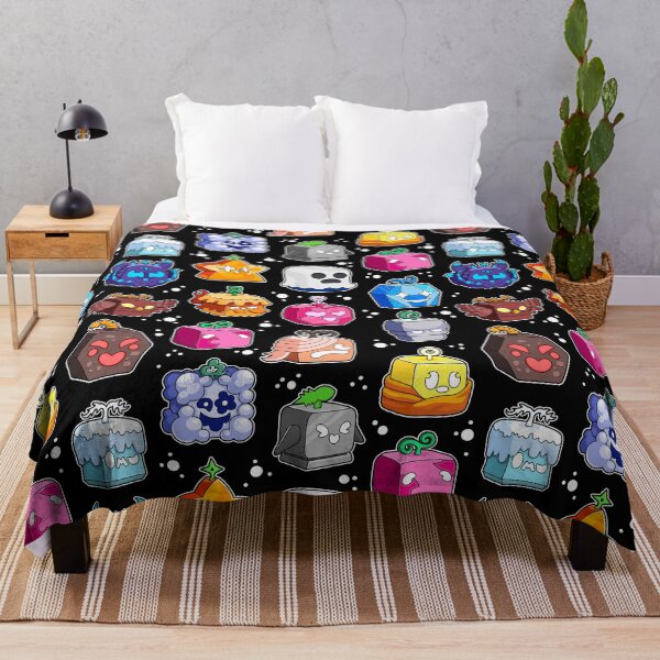 Item preview, Blox Fruits Roblox Seamless Pattern designed and sold by Kubala Designs.