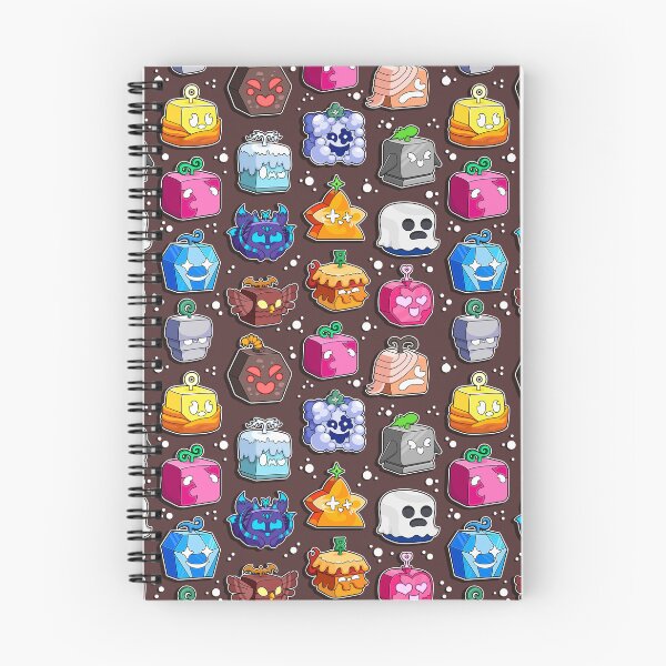 Item preview, Blox Fruits Roblox Seamless Pattern  designed and sold by Kubala Designs.