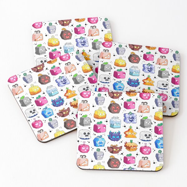 Item preview, Blox Fruits Roblox Seamless Pattern  designed and sold by Kubala Designs.