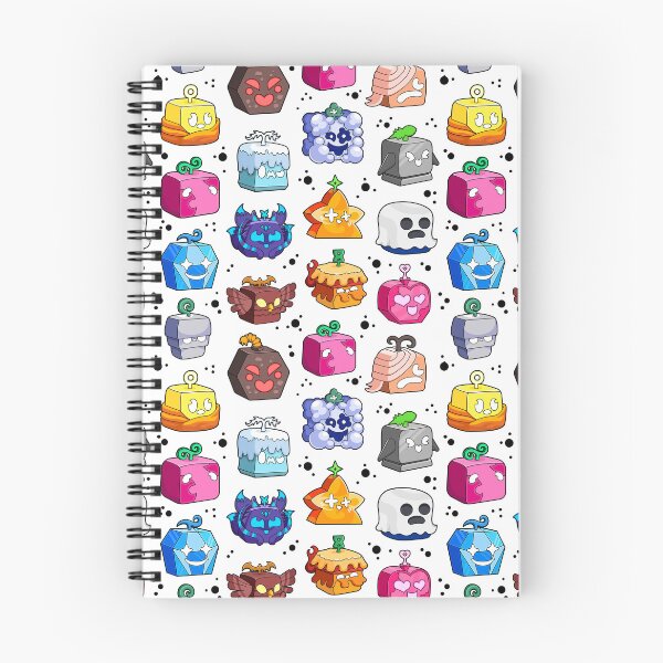 Item preview, Blox Fruits Roblox Seamless Pattern  designed and sold by Kubala Designs.