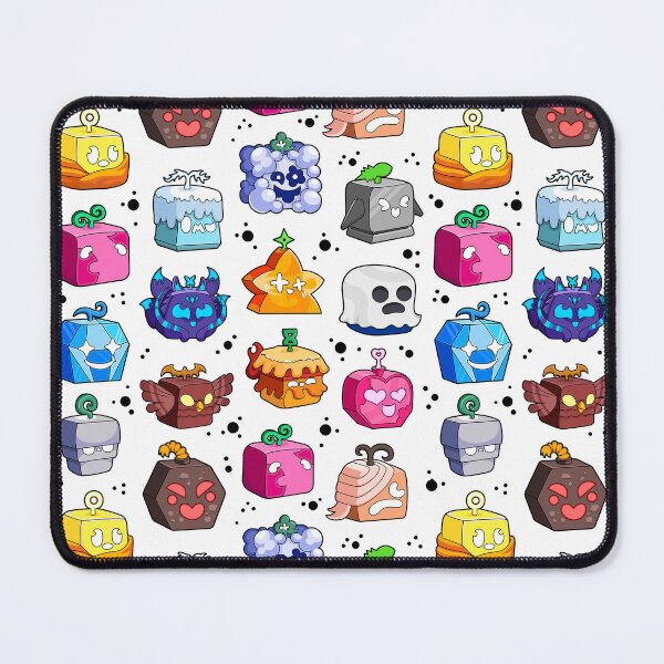 Item preview, Blox Fruits Roblox Seamless Pattern  designed and sold by Kubala Designs.