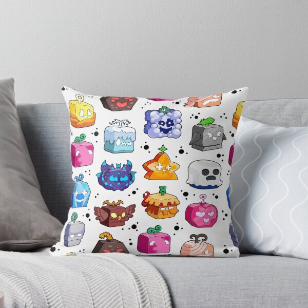 Item preview, Blox Fruits Roblox Seamless Pattern  designed and sold by Kubala Designs.