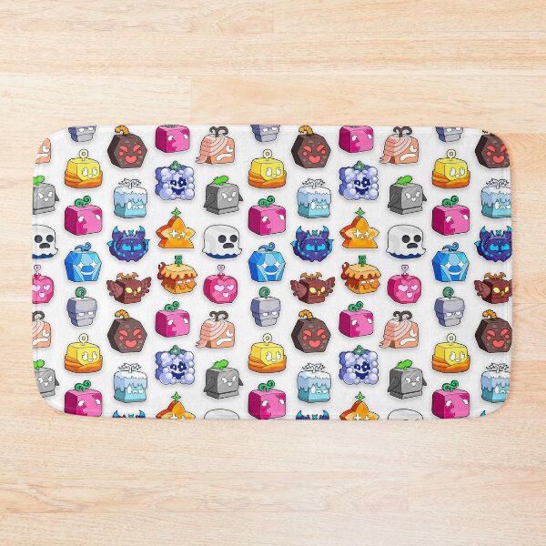 Item preview, Blox Fruits Roblox Seamless Pattern  designed and sold by Kubala Designs.