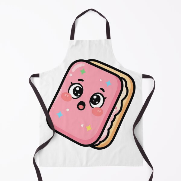 Item preview, Cute Curious Kawaii Ice Cream Sandwich Cartoon | Adorable Ice Cream Sandwich Sticker & Gift Design designed and sold by Rood Art Studio.
