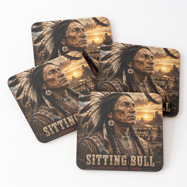 Item preview, Sitting Bull Lakota leader designed and sold by RabeART.