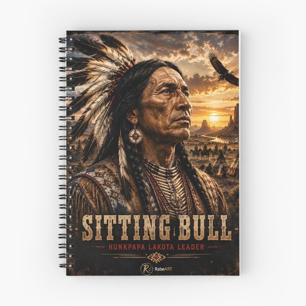 Item preview, Sitting Bull Lakota leader designed and sold by RabeART.