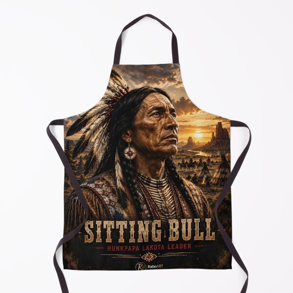 Item preview, Sitting Bull Lakota leader designed and sold by RabeART.