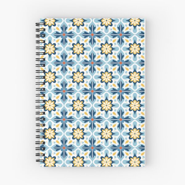 Item preview, Sky Blue Cross Blossom Seamless Tile Pattern designed and sold by DigitaICraft.