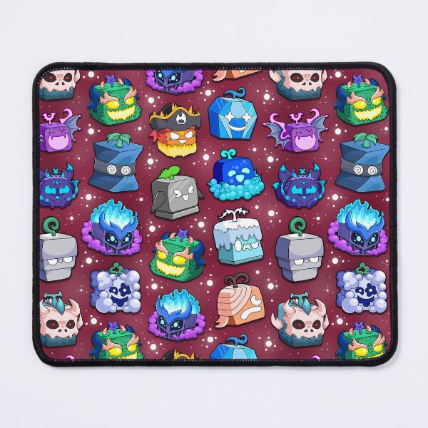 Item preview, Blox Fruits Roblox Seamless Pattern designed and sold by Kubala Designs.