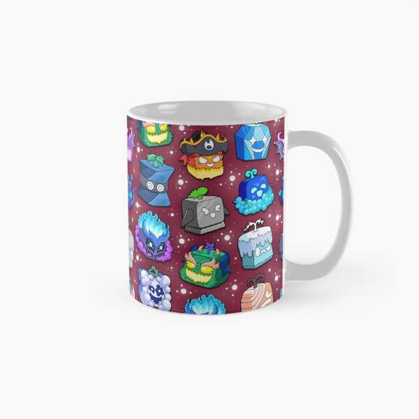 Item preview, Blox Fruits Roblox Seamless Pattern  designed and sold by Kubala Designs.