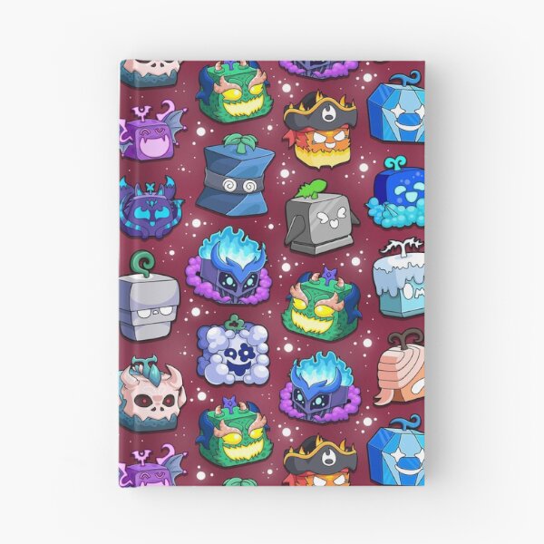 Item preview, Blox Fruits Roblox Seamless Pattern  designed and sold by Kubala Designs.