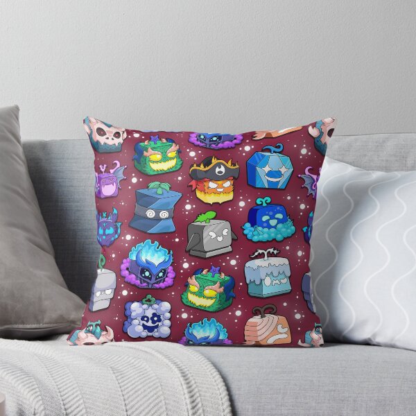 Item preview, Blox Fruits Roblox Seamless Pattern  designed and sold by Kubala Designs.