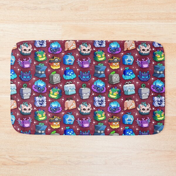 Item preview, Blox Fruits Roblox Seamless Pattern  designed and sold by Kubala Designs.