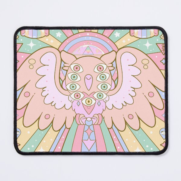 Item preview, Whimsical Pastel Multi-Eyed Angelic Celestial Creature designed and sold by Romgora.
