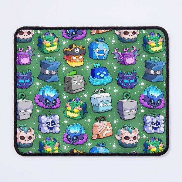 Item preview, Blox Fruits Roblox Seamless Pattern designed and sold by Kubala Designs.