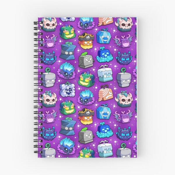 Item preview, Blox Fruits Roblox Seamless Pattern  designed and sold by Kubala Designs.