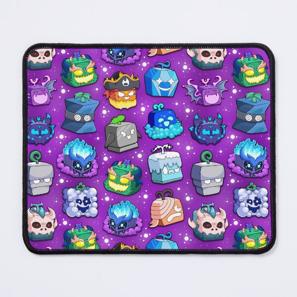 Item preview, Blox Fruits Roblox Seamless Pattern designed and sold by Kubala Designs.