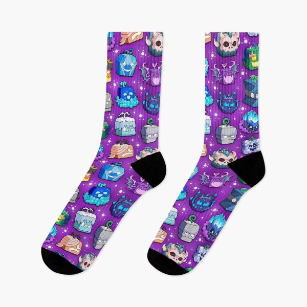 Item preview, Blox Fruits Roblox Seamless Pattern  designed and sold by Kubala Designs.