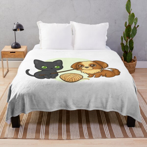 Item preview, Cat and Dog Cuddling Best Friends Cute Animal designed and sold by Charonde.