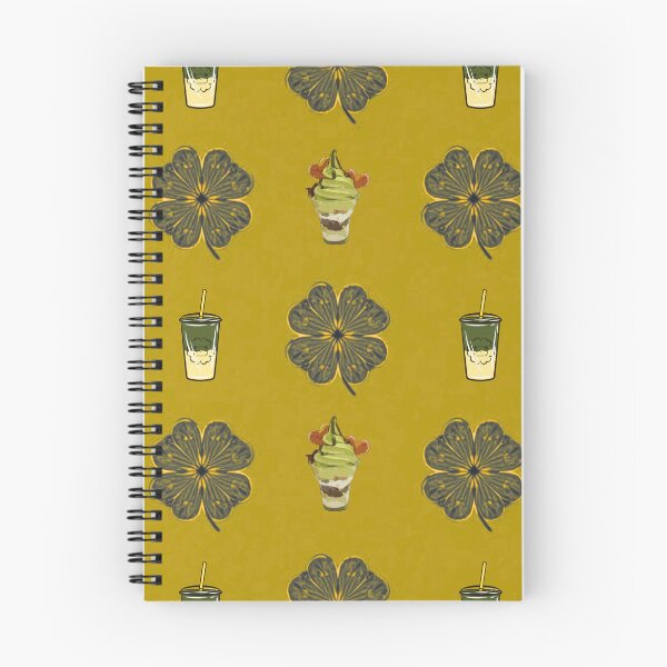 Item preview, Lucky Clover and Matcha Treats Seamless Pattern designed and sold by Wawa5656.