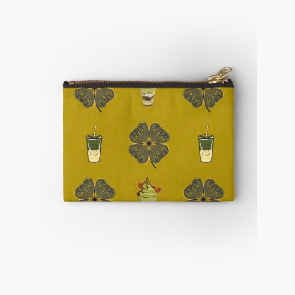 Item preview, Lucky Clover and Matcha Treats Seamless Pattern designed and sold by Wawa5656.