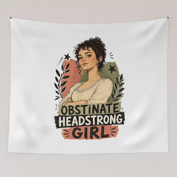 Item preview, Pride and Prejudice - Obstinate Headstrong Heroine designed and sold by Fenay Designs.