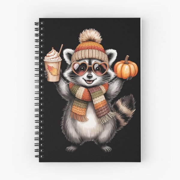 Item preview, Raccoon with Autumn Accessories designed and sold by jkrphoto.