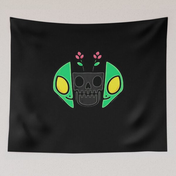 Item preview, Cosmic Skull & Alien Face . designed and sold by Anime-Clothes1.