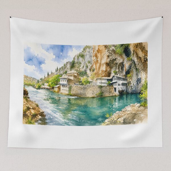 Item preview, Blagaj Tekke designed and sold by HOMETOWN86.