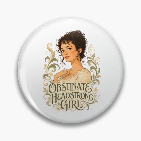 Item preview, Pride and Prejudice - Ornate Headstrong Girl designed and sold by Fenay Designs.