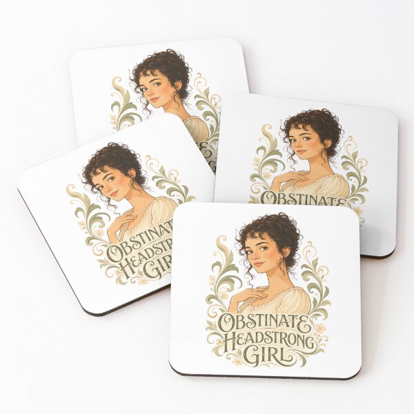 Item preview, Pride and Prejudice - Ornate Headstrong Girl designed and sold by Fenay Designs.