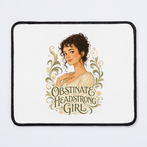Item preview, Pride and Prejudice - Ornate Headstrong Girl designed and sold by Fenay Designs.