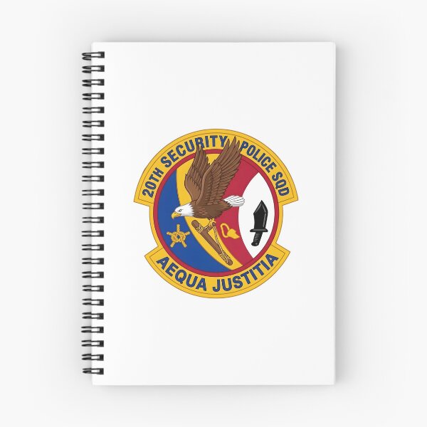 Item preview, USAF 20th Security Police Squadron "Aequa Justitia" Patch Graphic designed and sold by CharlieDesings.