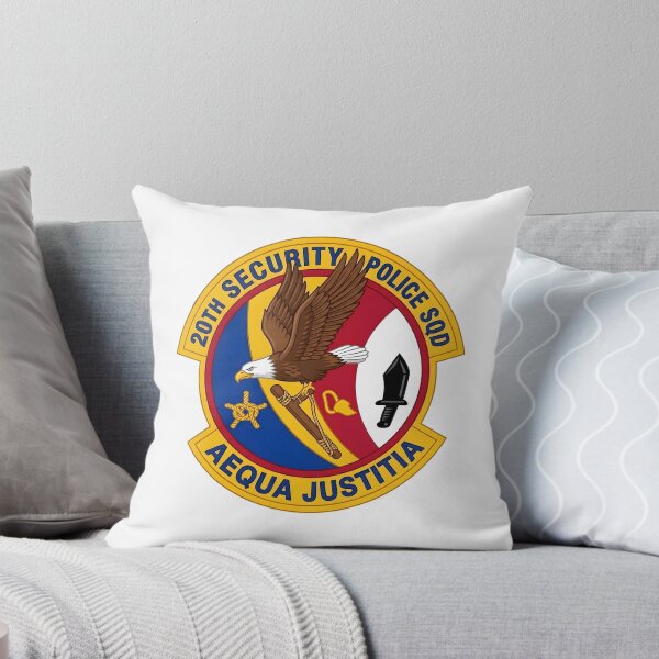 Item preview, USAF 20th Security Police Squadron "Aequa Justitia" Patch Graphic designed and sold by CharlieDesings.