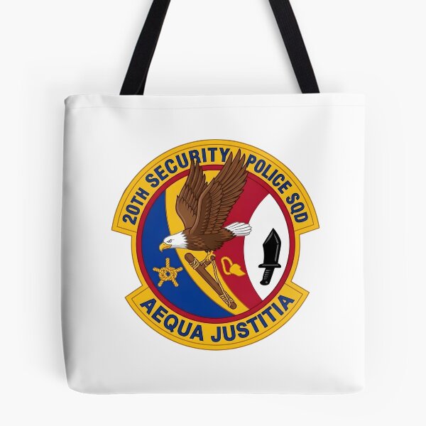 Item preview, USAF 20th Security Police Squadron "Aequa Justitia" Patch Graphic designed and sold by CharlieDesings.