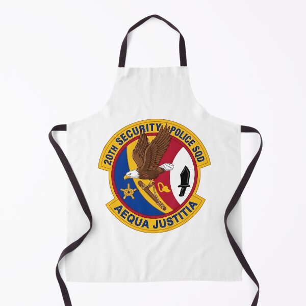 Item preview, USAF 20th Security Police Squadron "Aequa Justitia" Patch Graphic designed and sold by CharlieDesings.