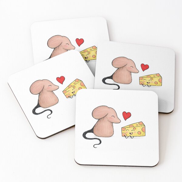 Item preview, Small Mouse with Cheese designed and sold by LittleMouseClub.