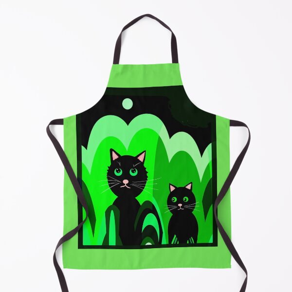 Item preview, Two Cats under a Moonlit Night designed and sold by Elaine M Hayward .