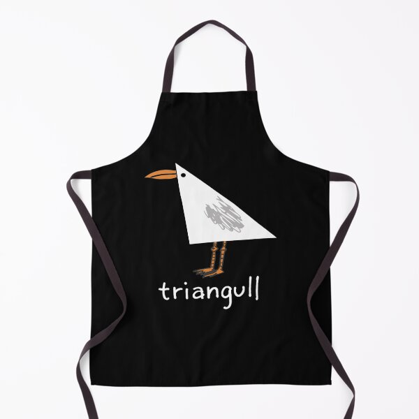 Item preview, Triangull Funny Seagull Geometry Pun Cute Bird Illustration designed and sold by OddPopARt.