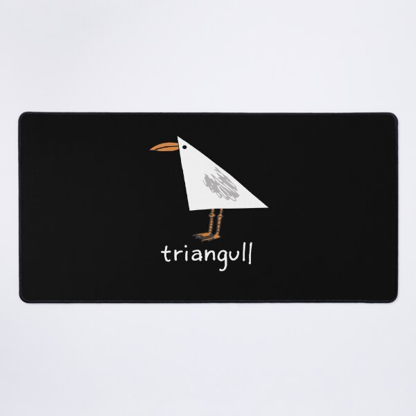 Item preview, Triangull Funny Seagull Geometry Pun Cute Bird Illustration designed and sold by OddPopARt.
