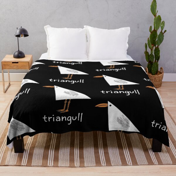 Item preview, Triangull Funny Seagull Geometry Pun Cute Bird Illustration designed and sold by OddPopARt.