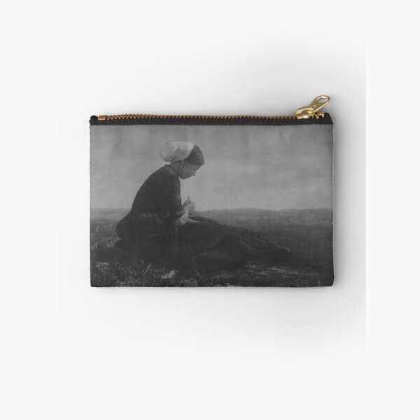 Item preview, Extremely rare Mending Nets, 1894 vintage fine art black and white photograph portrait by  Alfred Stieglitz designed and sold by Astrid Arkhangelsky.