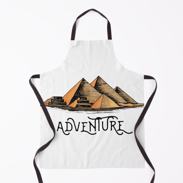 Item preview, Adventure Vintage Pyramids Egypt Travel Illustration designed and sold by AhinoraArtShop.
