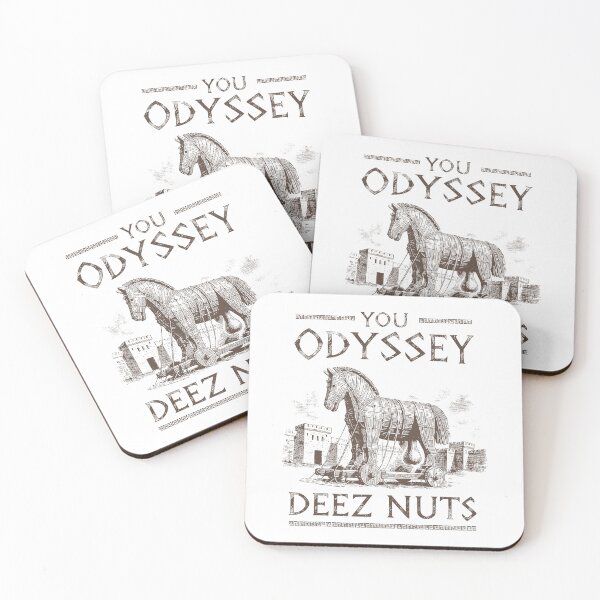 Item preview, Have You Heard Of The Odyssey Deez Nuts Funny Greek Mythology Meme designed and sold by ViniBall.