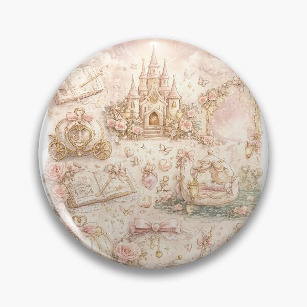 Item preview, Enchanted Coquette Kingdom | Whimsical Fairytale Castle designed and sold by Blush and Bloom.