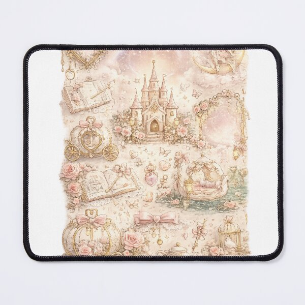 Item preview, Enchanted Coquette Kingdom | Whimsical Fairytale Castle designed and sold by Blush and Bloom.
