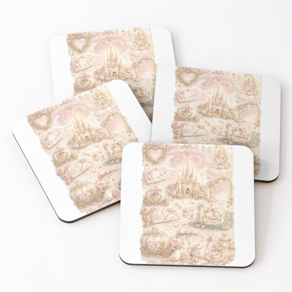 Item preview, Enchanted Coquette Kingdom | Whimsical Fairytale Castle designed and sold by Blush and Bloom.