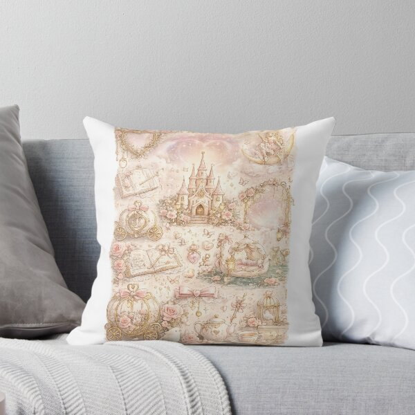 Item preview, Enchanted Coquette Kingdom | Whimsical Fairytale Castle designed and sold by Blush and Bloom.