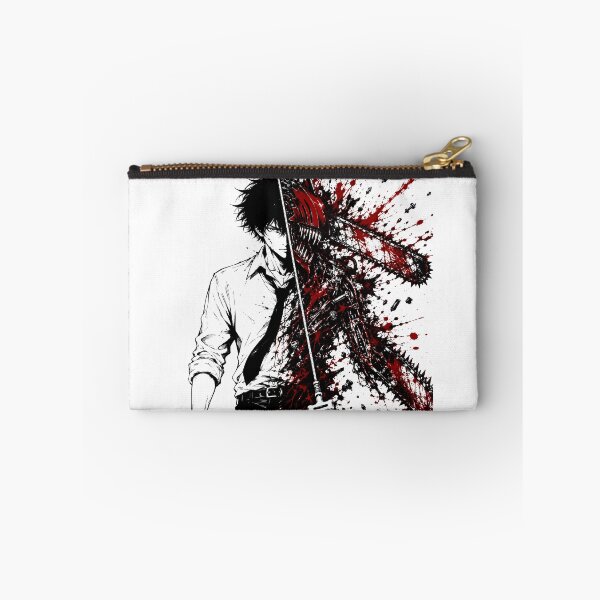 Item preview, Chainsaw Warrior Transformation Red Black Ink Art designed and sold by MouradStudio.